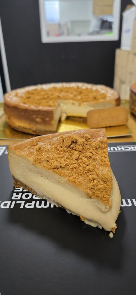 Tarta de queso Lotus Biscoff